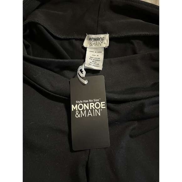 Monroe and Main Black Dress Pants Trousers Size M Nylon & Spandex - Picture 3 of 4